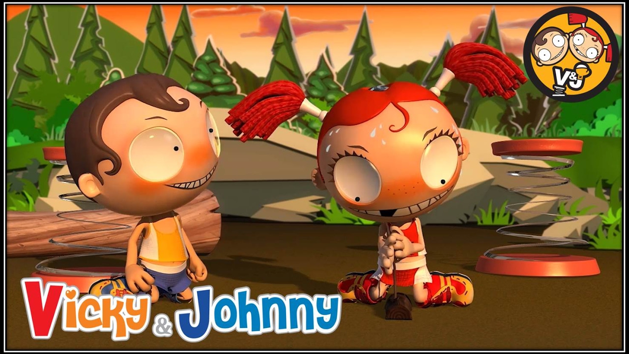 Vicky & Johnny | Episode 33 | CAMP FIRE | Full Episode for Kids | 2 MIN
