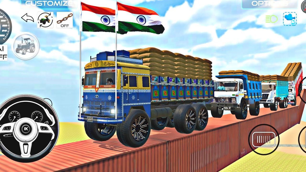 DRIVE TRUCK AND 🔥 UNLOADING STONE FROM DUMPER TRUCK ON GAME #gamingvideos #gameplay #gaming 