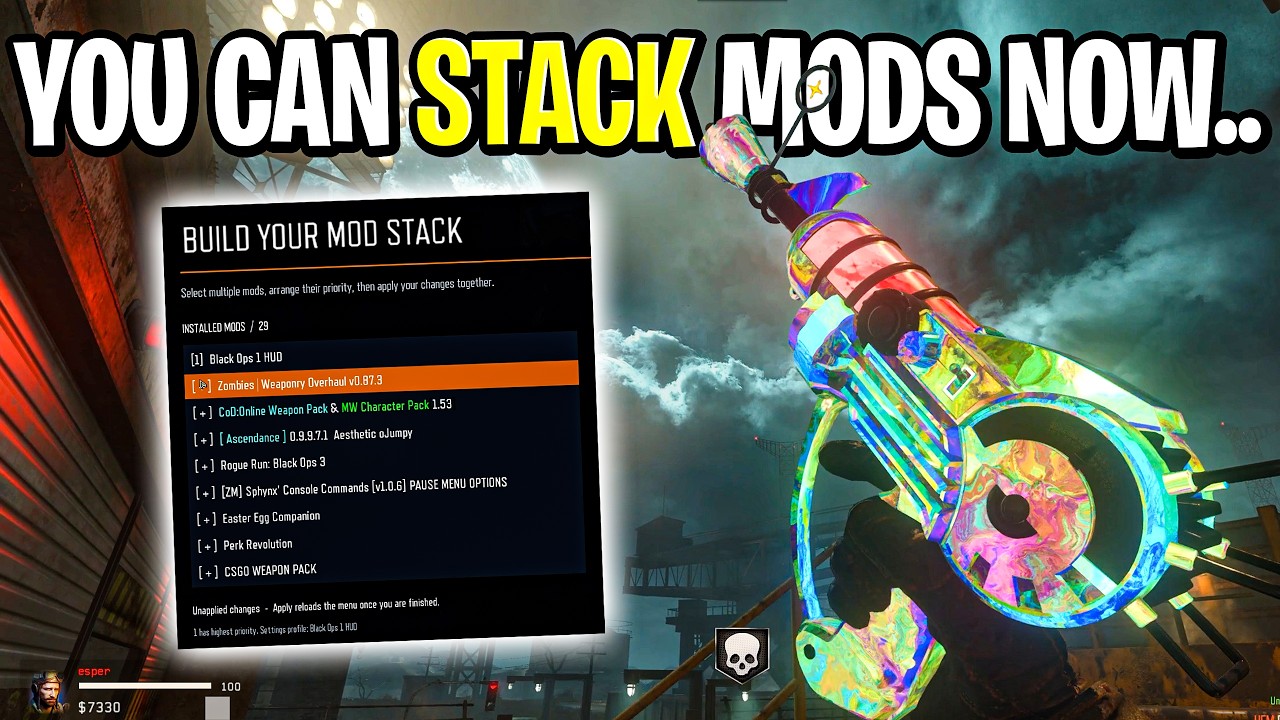 Не верится, что этот мод для BO3 существует...