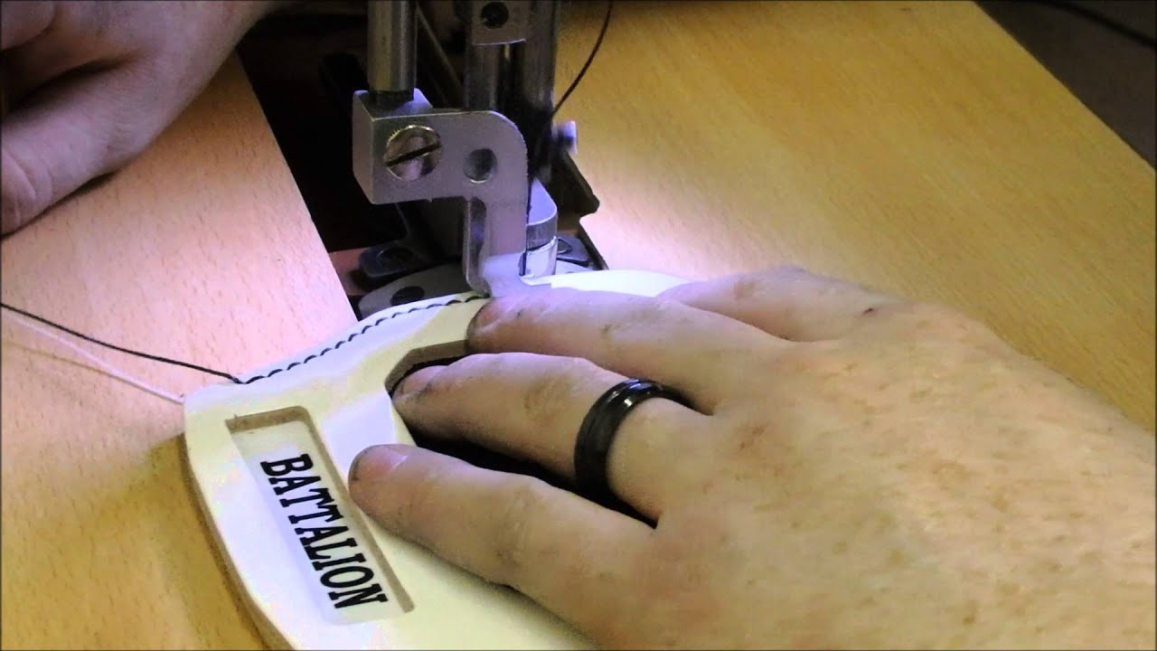 Making a Leather Fire Helmet Shield