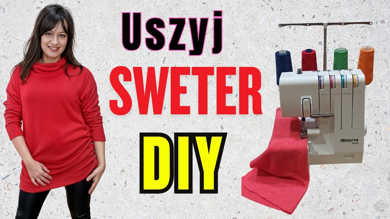 Jak uszyć sweter z dzianiny? - pokaże Ci