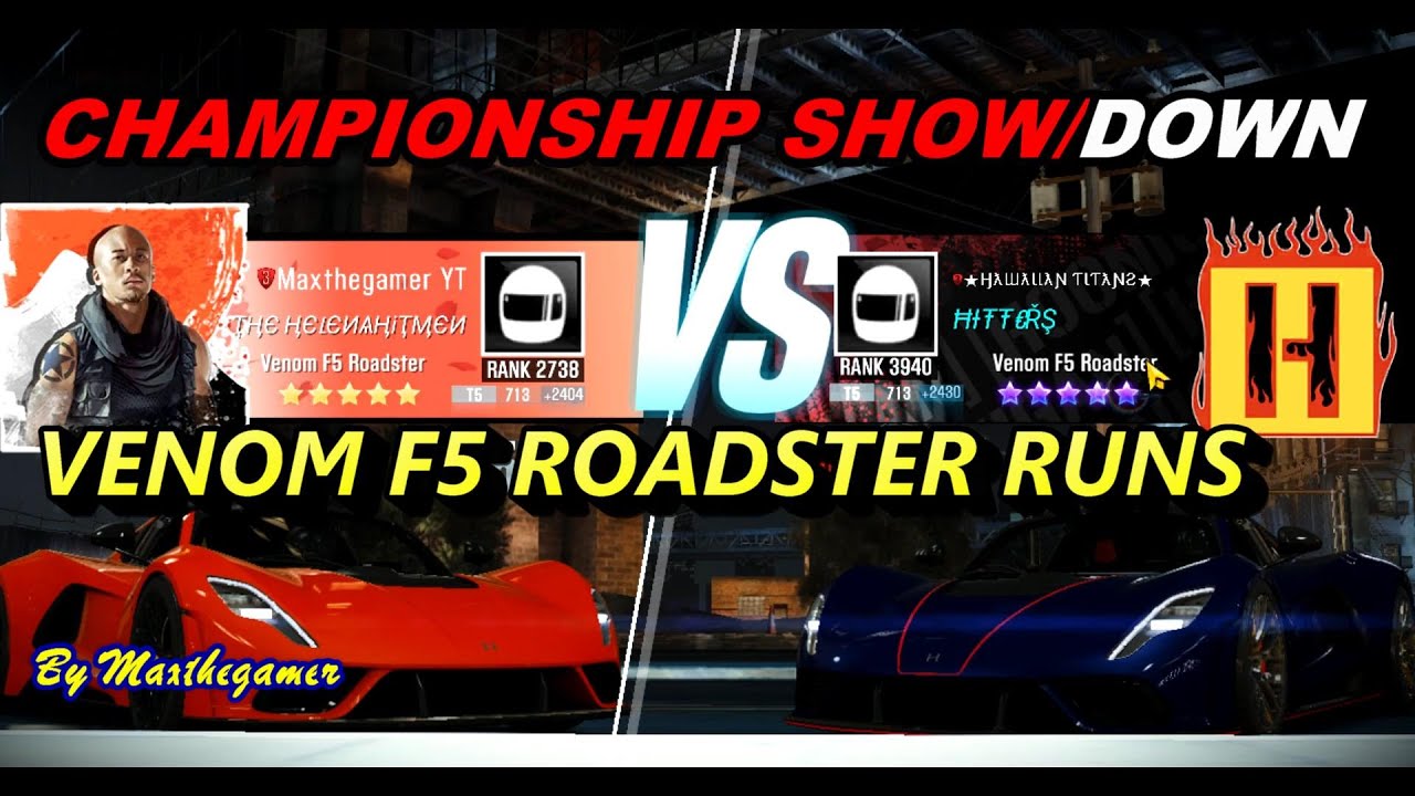CSR 2 | CSR Racing 2, Championship Showdown, Venom F5 Roadster Runs.