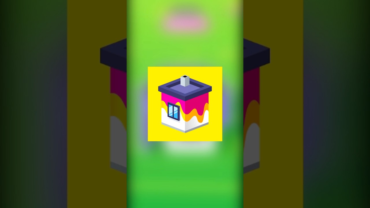Обзор игры за минуту: House Paint 