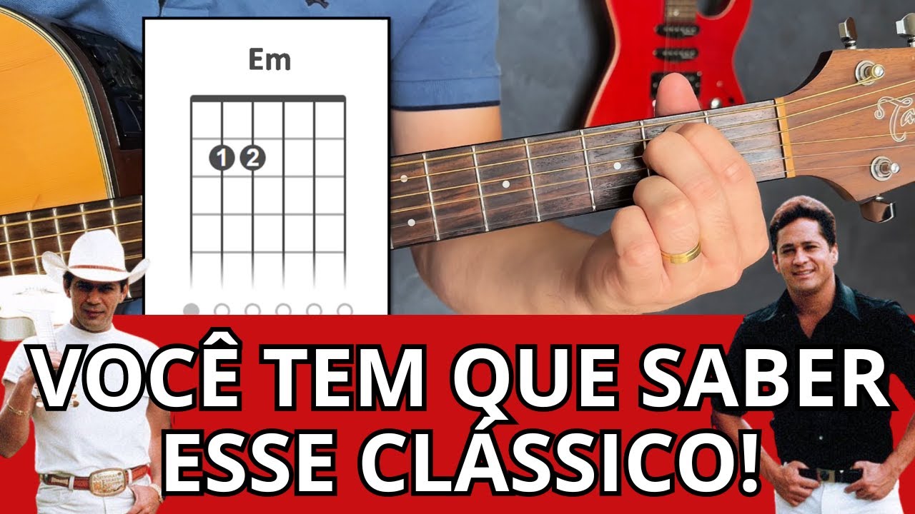 Como Tocar NÃO APRENDI DIZER ADEUS (fácil no violão)