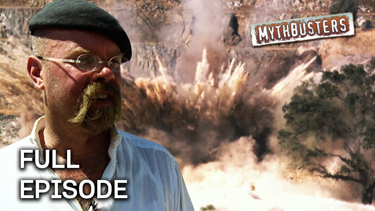 Can An Explosion Force Break Your Fall? | MythBusters | Season 3 Episode 29 | Full Episode