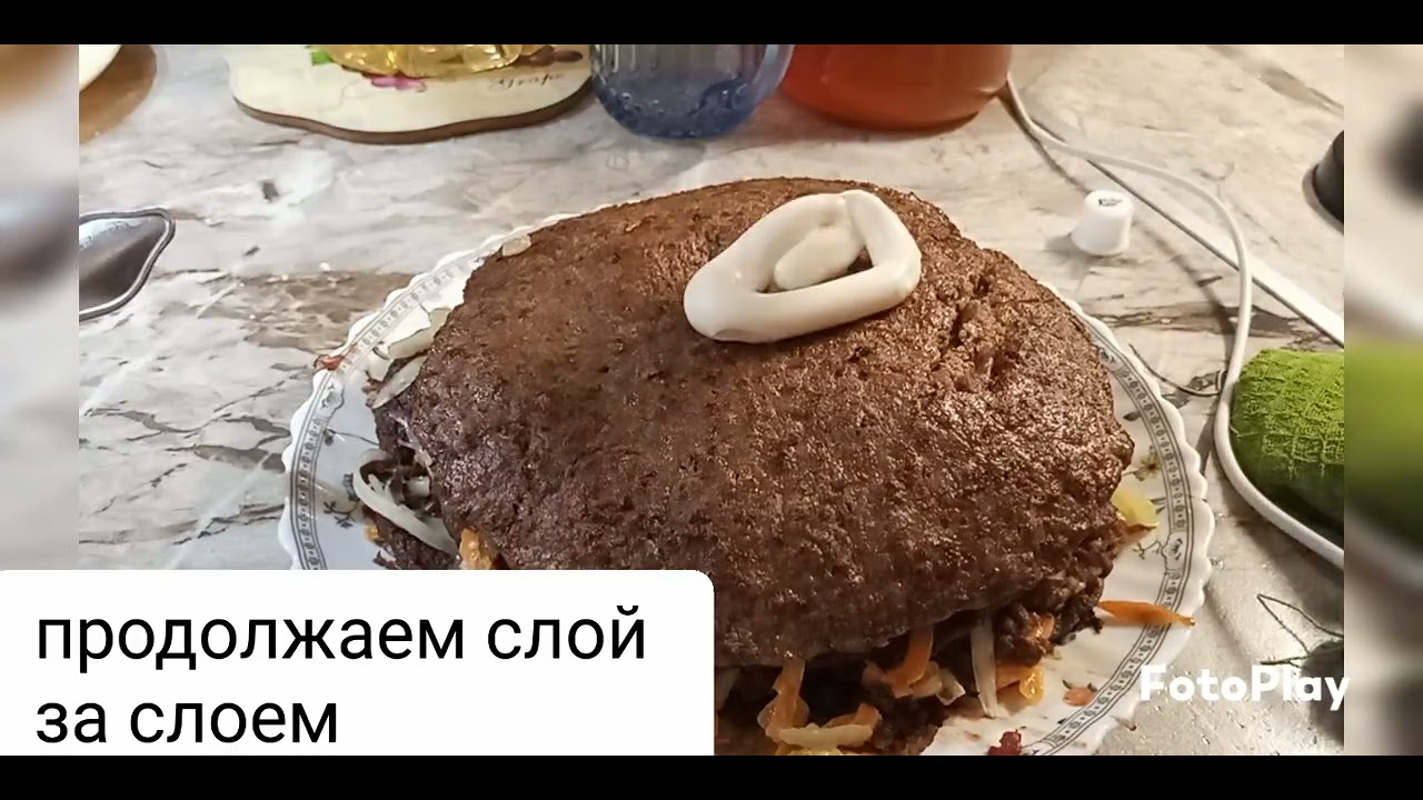Печеночный торт