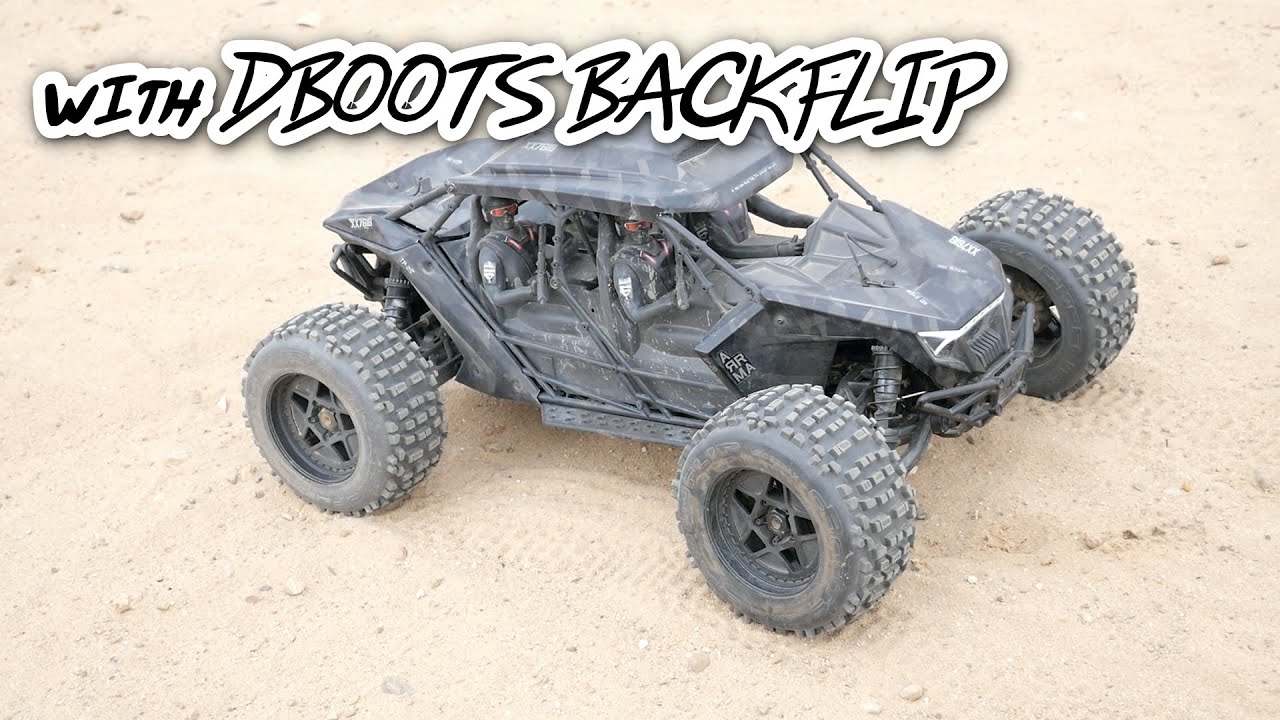 Arrma Fireteam 6s BLX mit DBoots Backflip Reifen [German]