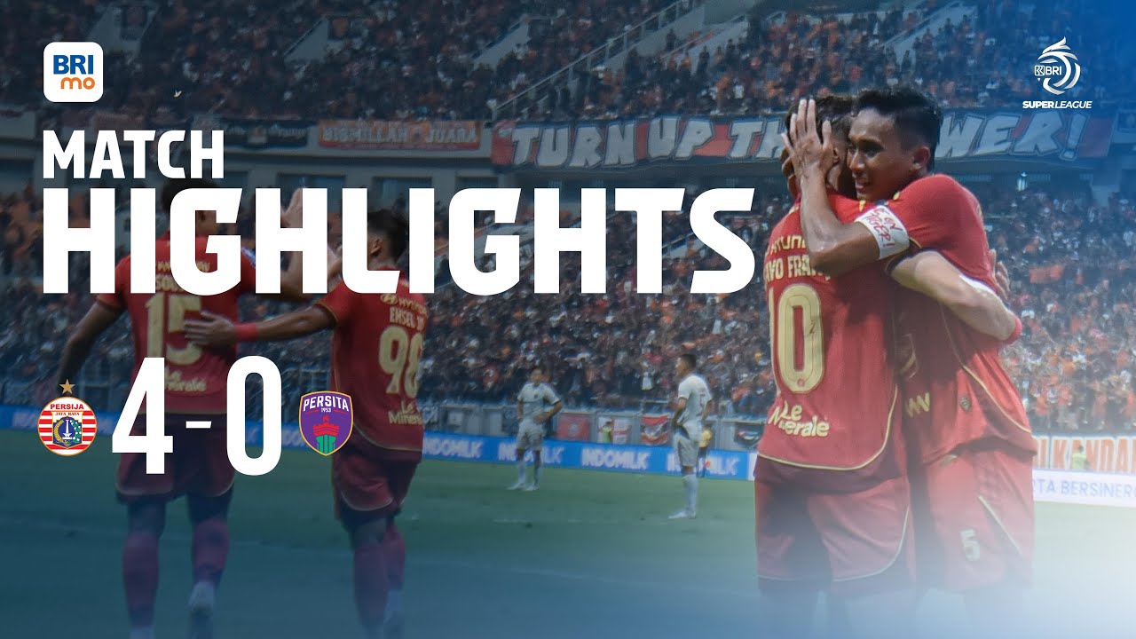 Mini Highlight BRI Super League | PERSIJA Jakarta vs PERSITA Tangerang | Week 1
