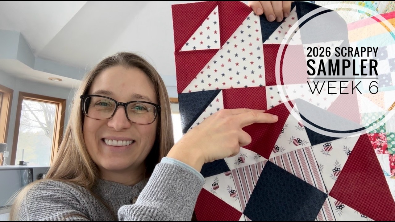 Week 6 of 2026 Scrappy Sampler, Blocks 11 and 12, VLOG