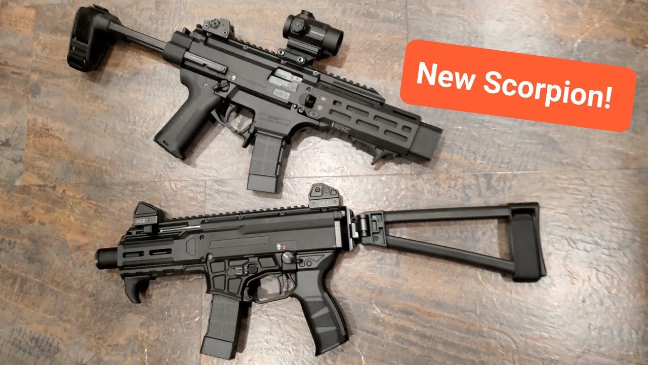 Новый CZ Scorpion 3 Plus