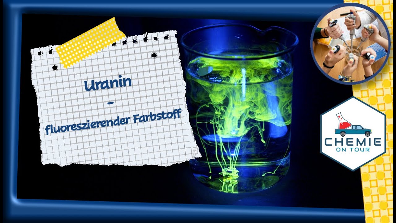 Uranin - fluoreszierender Farbstoff