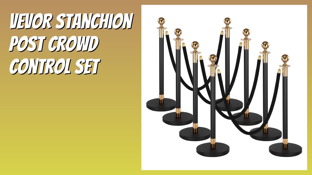 REVIEW (2026): VEVOR Stanchion Post Crowd Control Set. Features