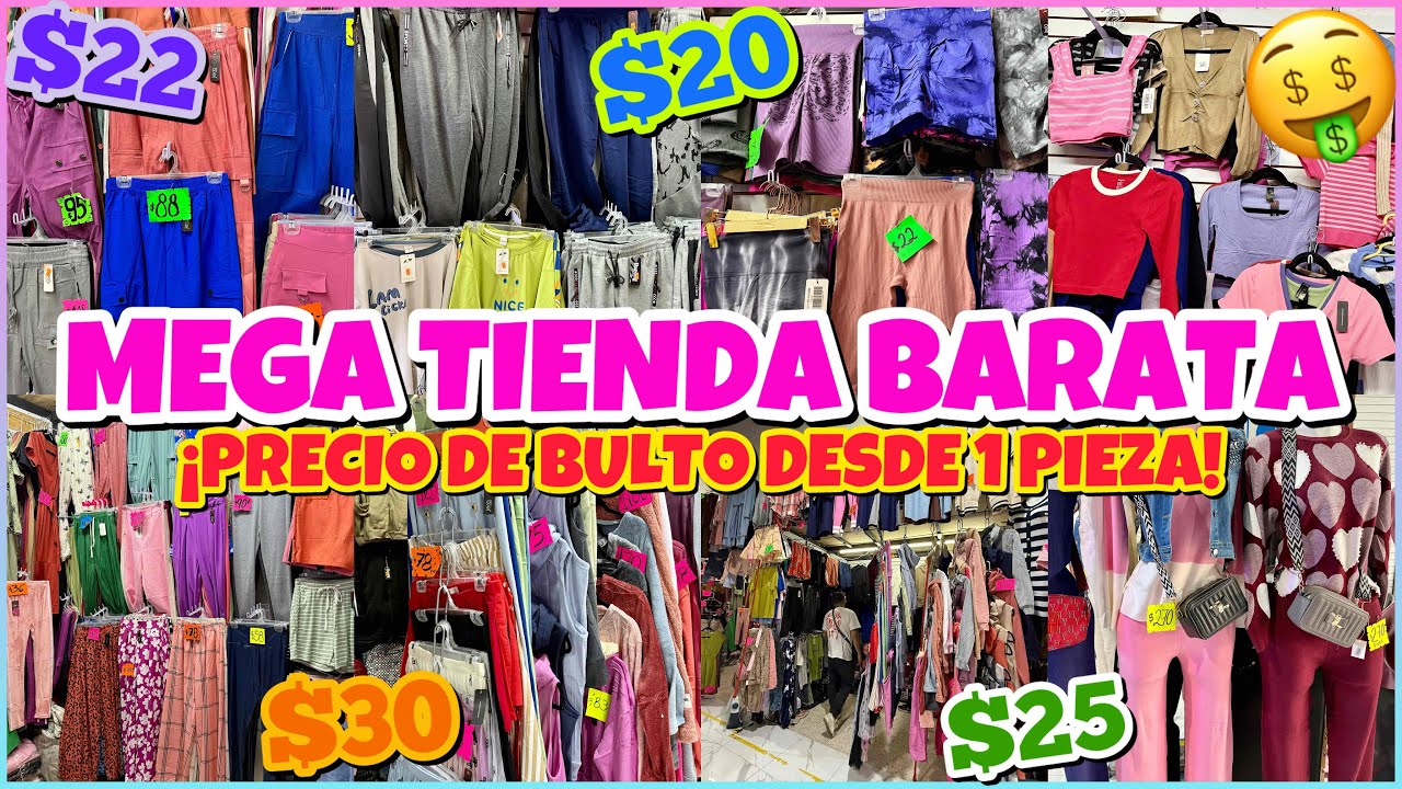 🤑MEGA TIENDA BARATA / ¡PRECIOS DE BULTO desde 1 PIEZA!😱 / ROPA MARCA JERA BARATA / CENTRO CDMX