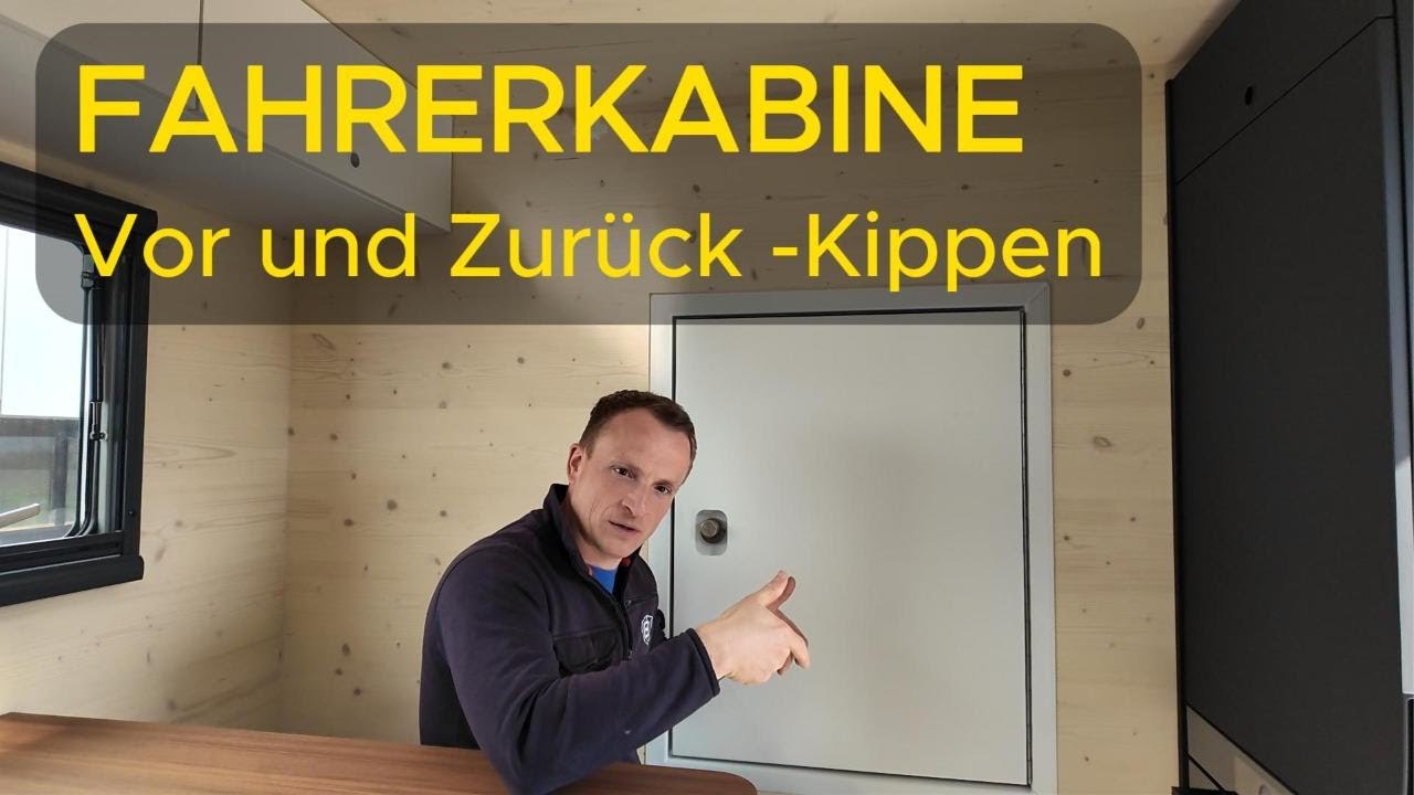 Fahrerkabine Arocs Vor und Zur&uuml;ck -Klappen