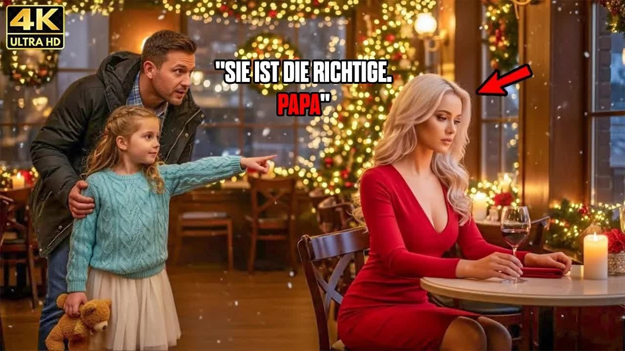 Single Dads Weihnachts Blinddate Lief Schief – Bis Seine Tochter Flüsterte： ＂Sie Ist Die Eine,