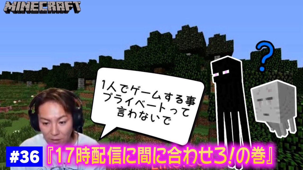 【#36】EIKOがマインクラフトを生配信【17時配信に間に合わせろ！の巻】