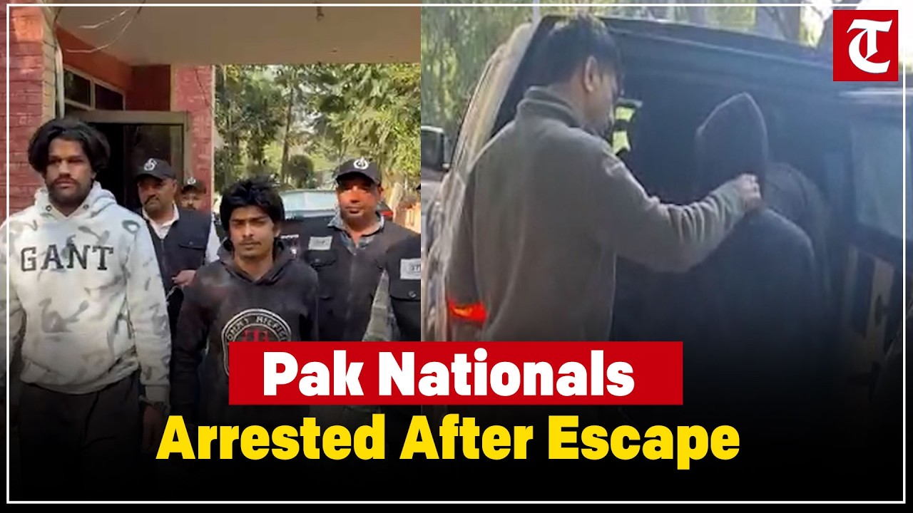 Two Pakistani nationals arrested in Ambala after escaping from J&K juvenile home