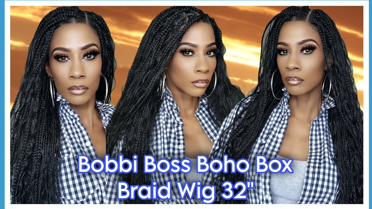 📣📣FINALLY A BRAIDED WIG I LIKE! BOBBI BOSS FULL LACE BOHO BOX BRAID/FLSOO1