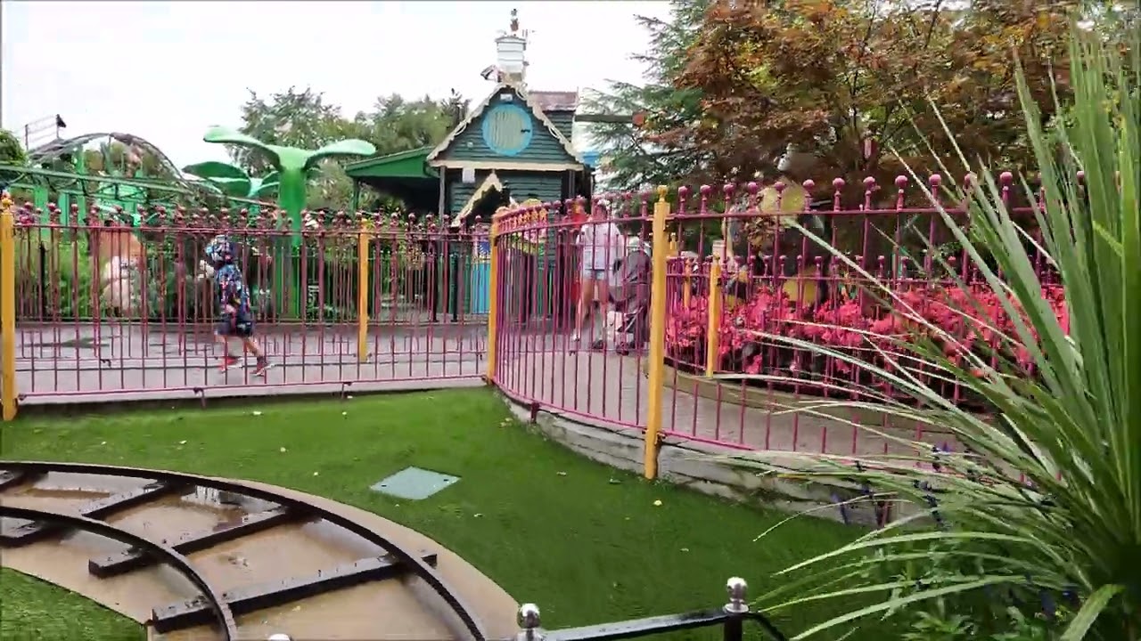 Paultons Park - Professor Blast's Expedition Express Back Row On-Ride POV - September 2022