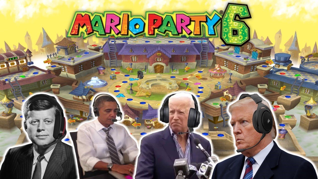 US Presidents Play Mario Party 6
