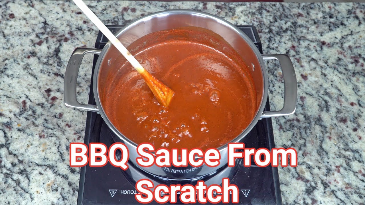 The BEST BBQ sauce from scratch (Tomato base)