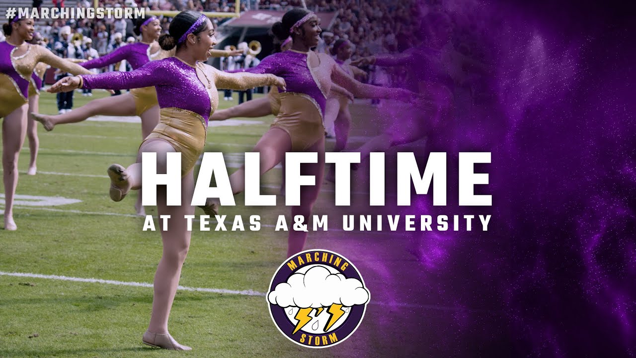 Halftime Show at Texas A&M University | PVAMU Marching Storm | 2021