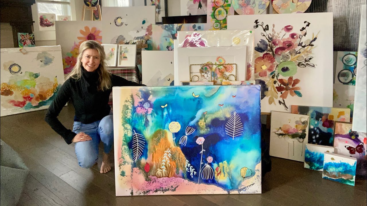 Canadian artist, and art inventory sneak peek , for upcoming art show ,#under100artshowyyc.