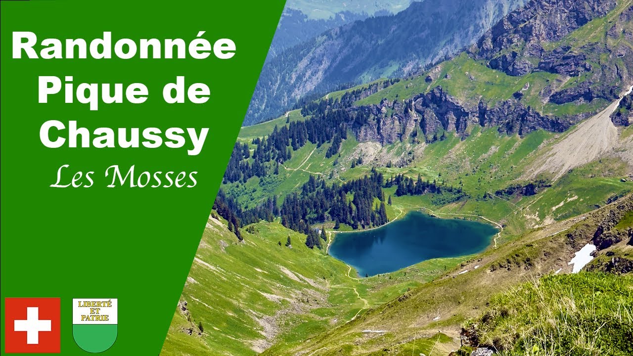 Randonnée au Pic Chaussy depuis le Col des Mosses avec le lac de Lioson dans les Alpes Vaudoises