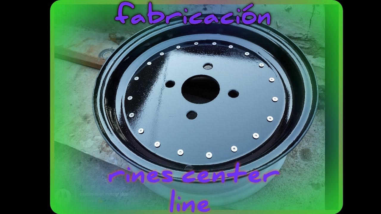 rines Center line de placa acero fabricación