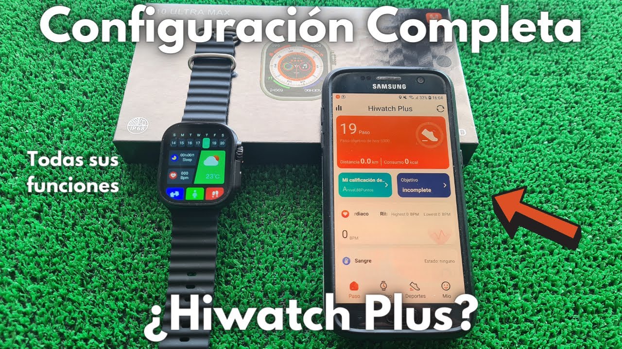 &iexcl;Configura tu Smartwatch i10 Ultra Max en Minutos! 👉 Tutorial completo | Hiwatch Plus