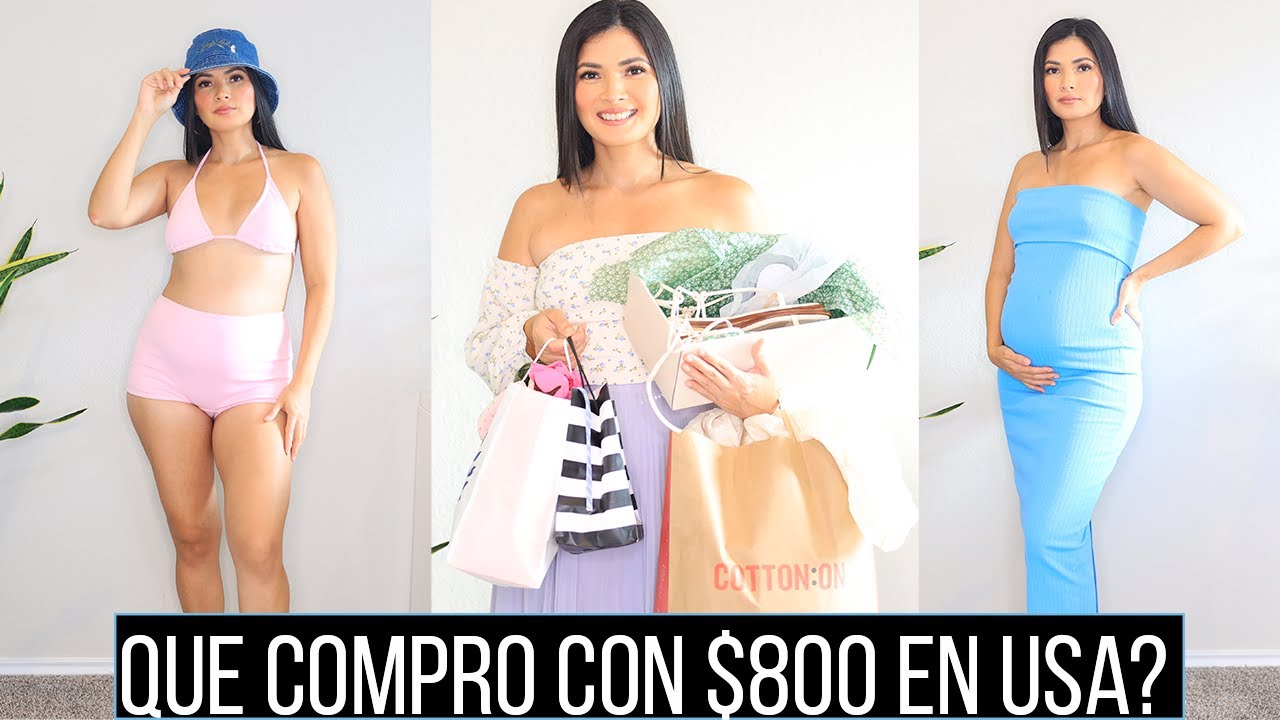 COMPRAS DE ROPA PARA VERANO, SOY TALLA 