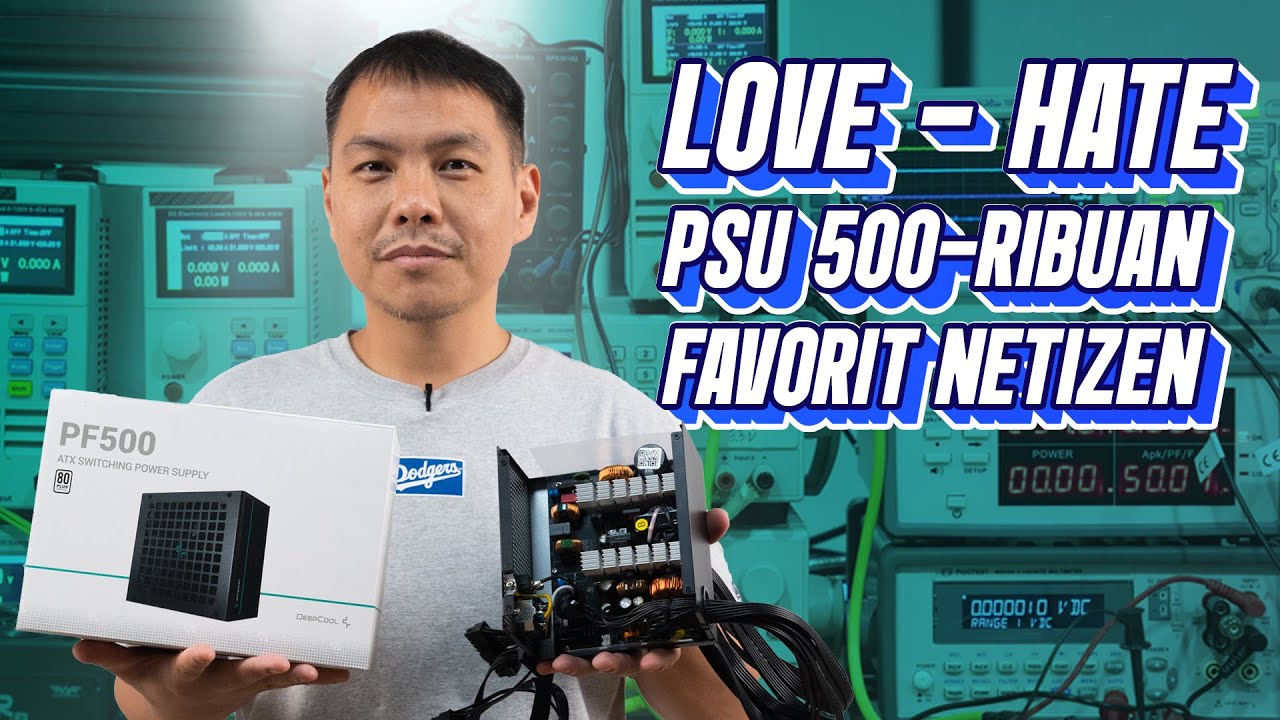 BEDAH PSU 500-Ribuan Batch Baru langganan RMA | REVIEW DEEPCOOL PF500 500W