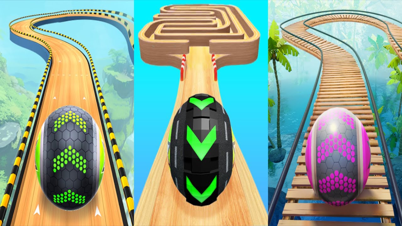 Going Balls Vs Rollance Adventure Balls, Rolling Ball Sky Escape - New Levels