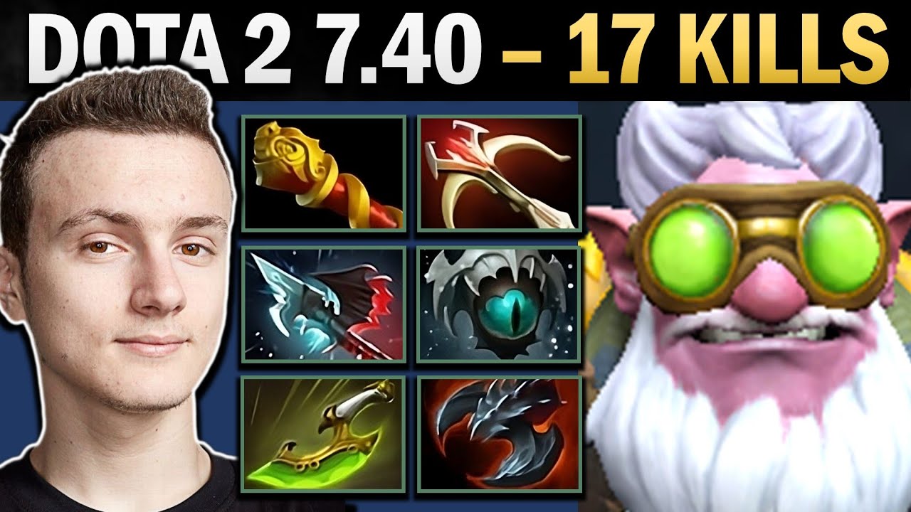 Sniper Pro Carry with Skadi and 17 Kills - Gameplay Dota 2