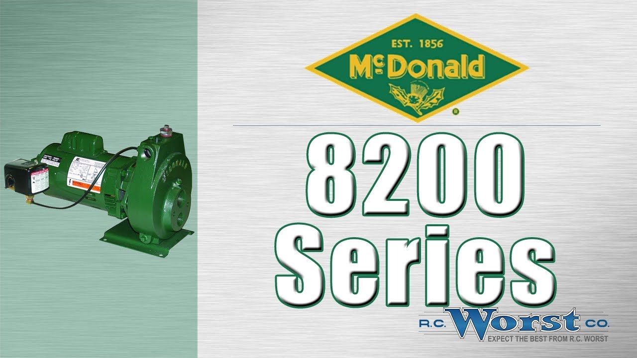 AY McDonald 8200 Series Convertible Jet Pump
