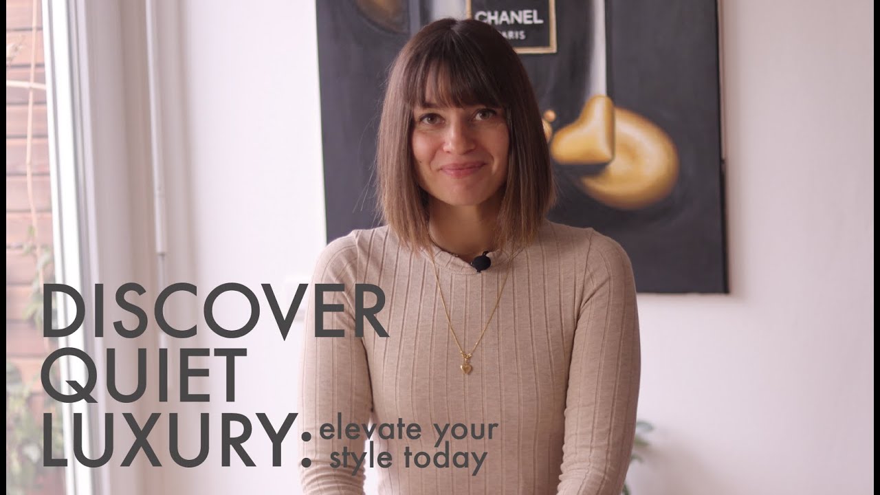Wear It Well - Embracing Quiet Luxury in Your Wardrobe