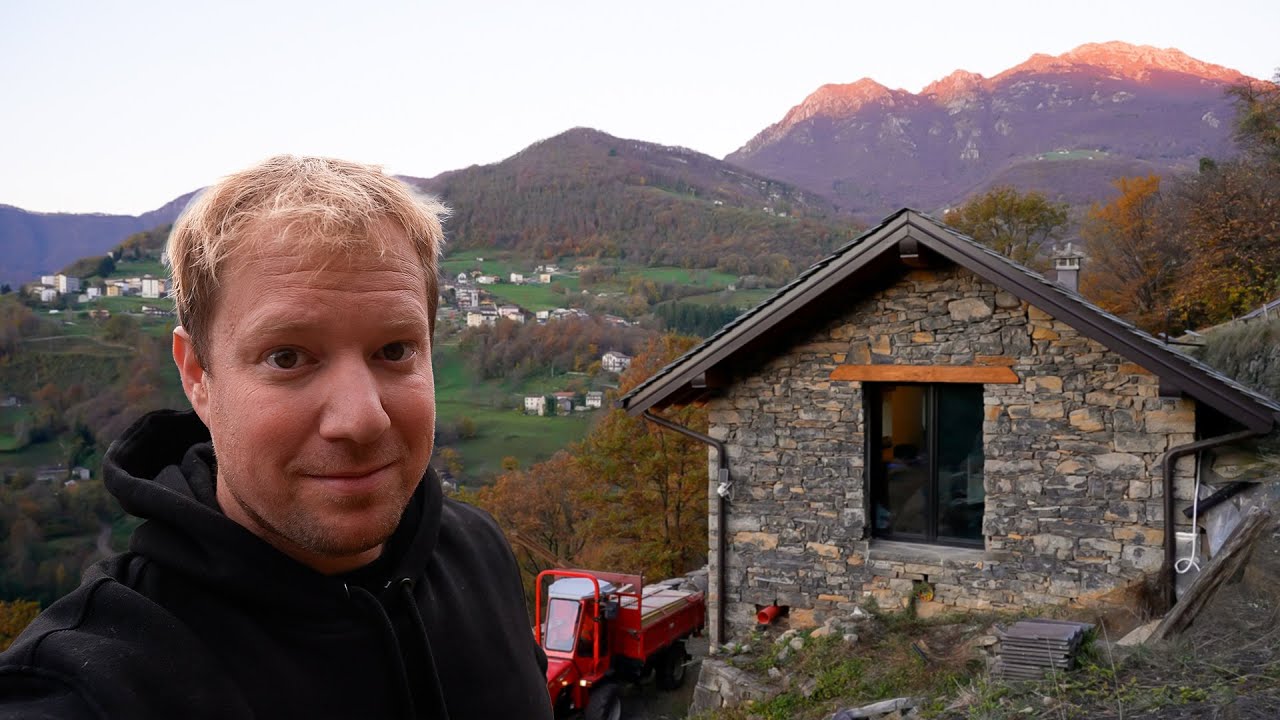 New Building Takes Shape! Stone Sauna.