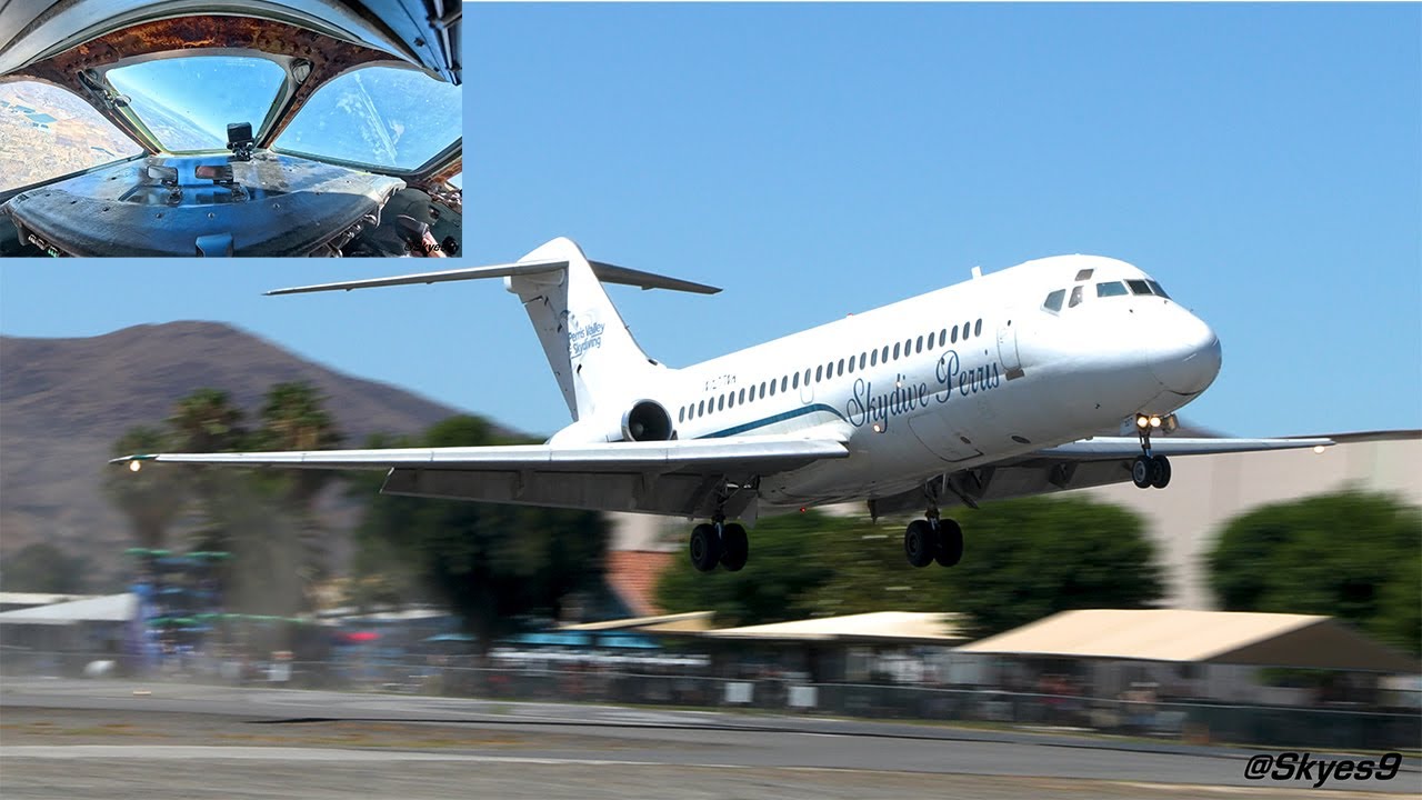 Douglas DC-9 Ops @ Perris Valley