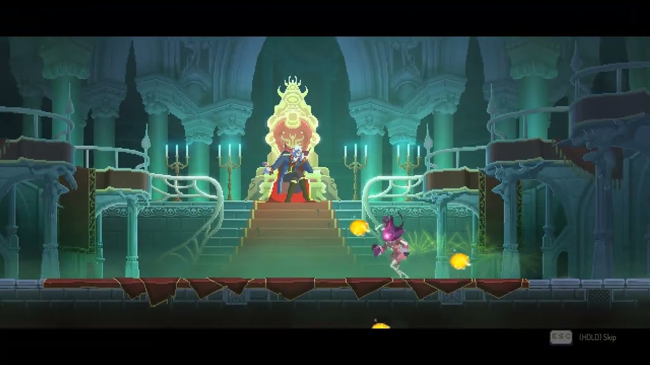 Facetanking ALL Dracula attacks this time - Build Guide / Showcase - Dead Cells