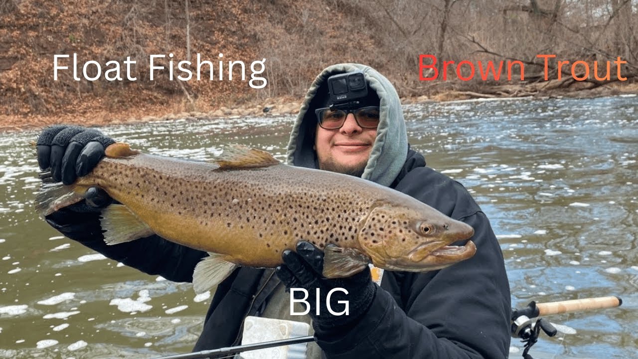 New York Winter River Brown Trout Fishing, BEATDOWN (20+ Fish Landed)