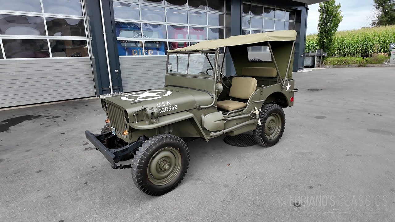 1943 Willys MB Walkaround, Startup and Sound