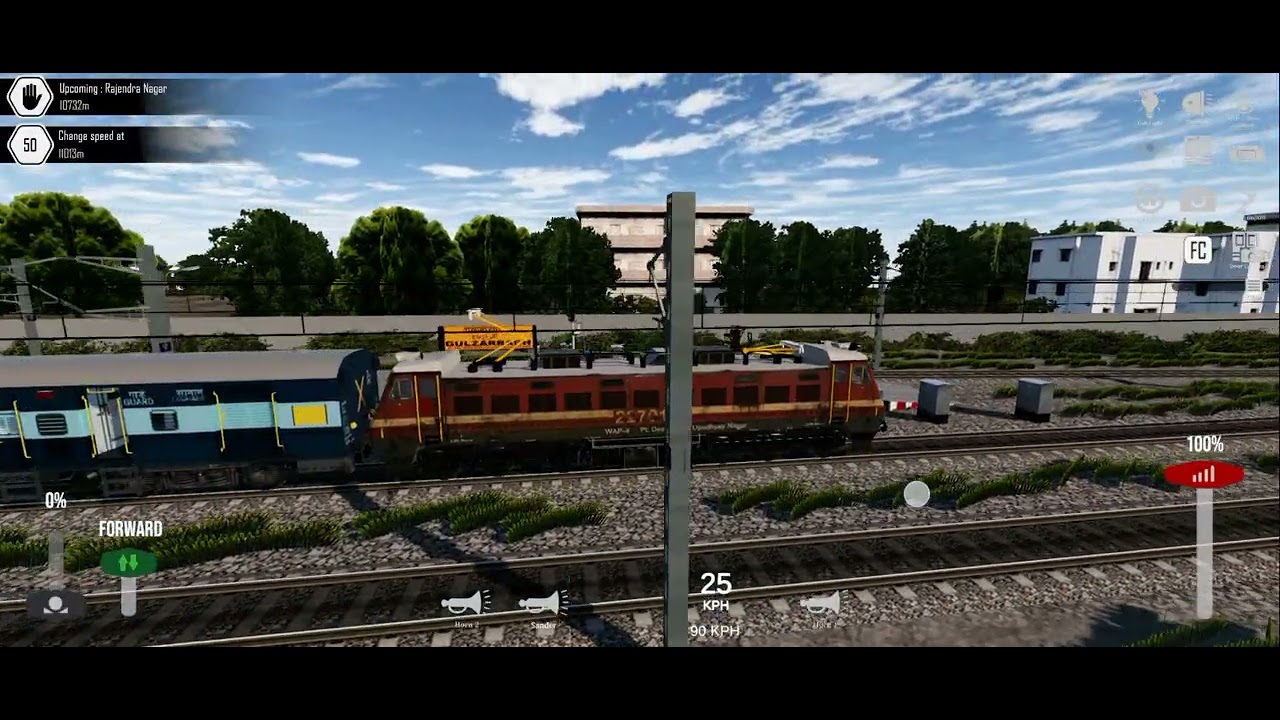 Indian railways driving simulator 