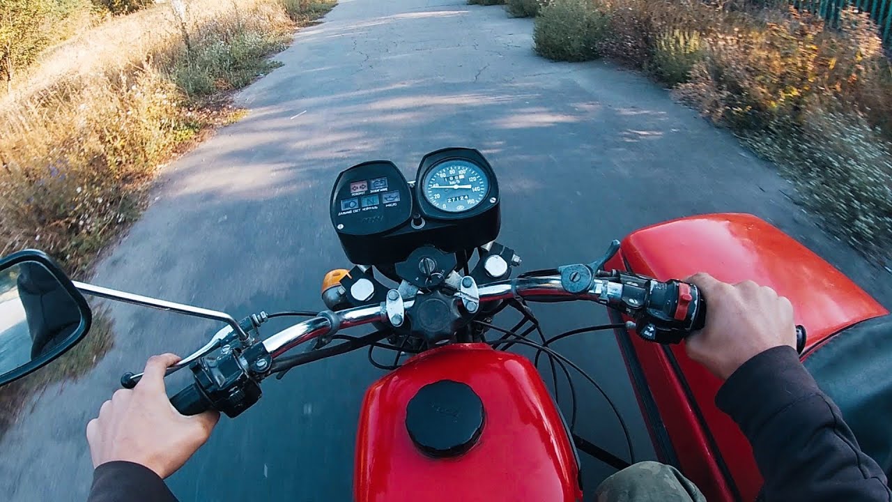 This Bike hates me!!! Legend USSR !!!. Izh Planeta 5 1989 years. 