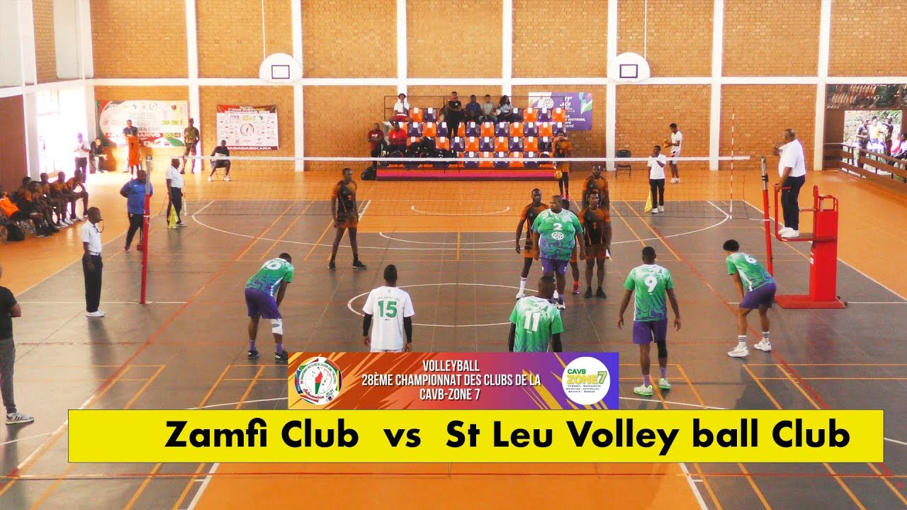 Volleyball Zamfi -  (Mayotte)  vs St Leu Volley Ball Club ( La Réunion)