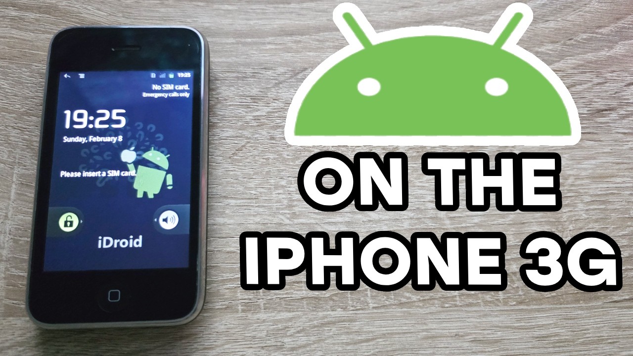 Installing Android on the iPhone 3G