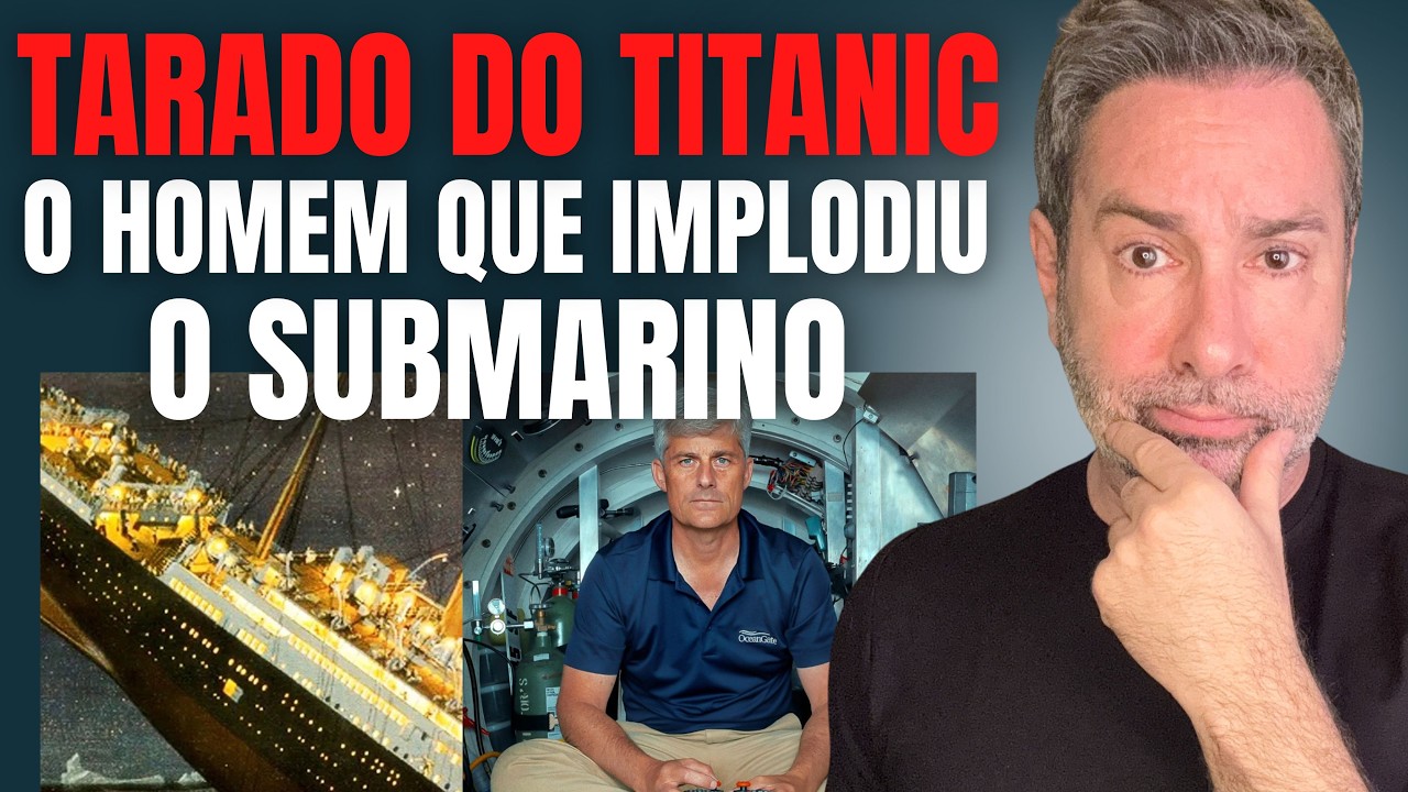 TARADO PELO TITANIC IMPLODE SUBMARINO TITAN COM BILIONÁRIOS A BORDO - CRIME EM ALTO MAR #netflix