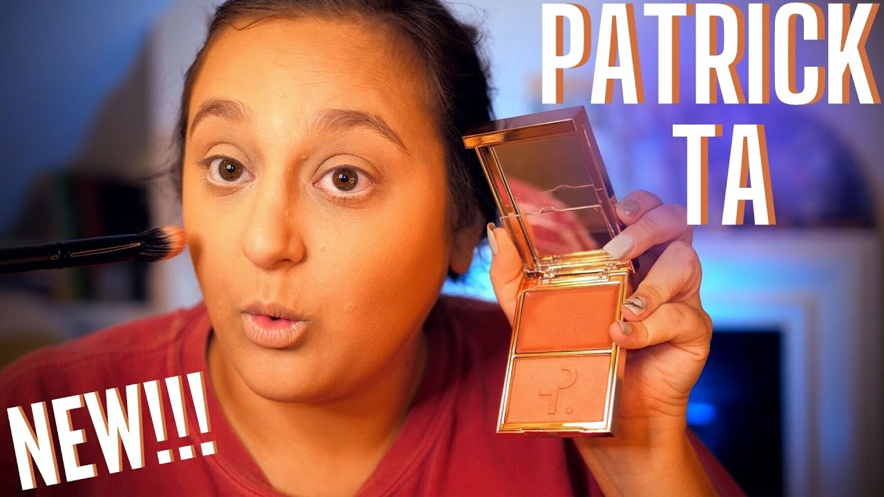 NEW PATRICK TA double take creme and powder blush & plumping gloss