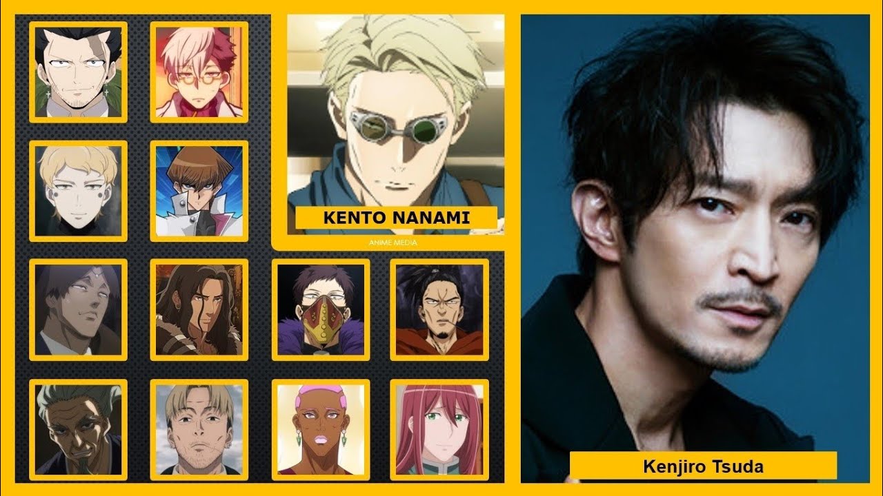 Jujutsu Kaisen Japanese Voice Actors and their Characters #jujutsukaisen #seiyuu #anime #voiceactor