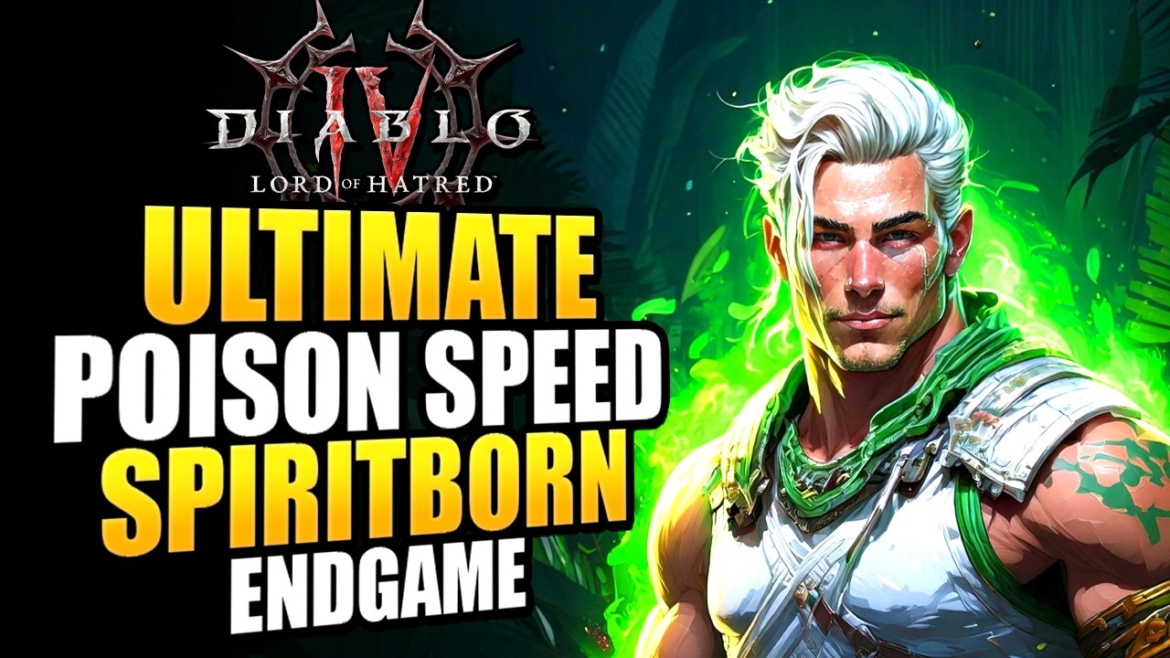 Diablo 4 Best Spiritborn Endgame Build For Season 13: The FASTEST Build This Season
