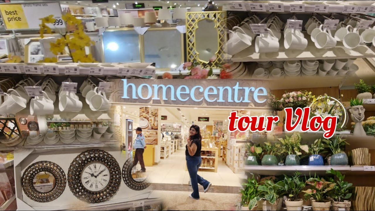 Indirapuram Shipra Mall Homecenter Store Tour with Prices - Part 1 #shoppingvlog #homecentre #travel